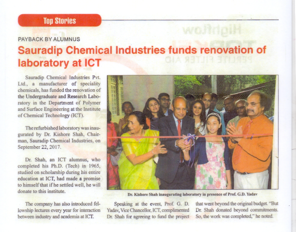 Sauradip chemical industry